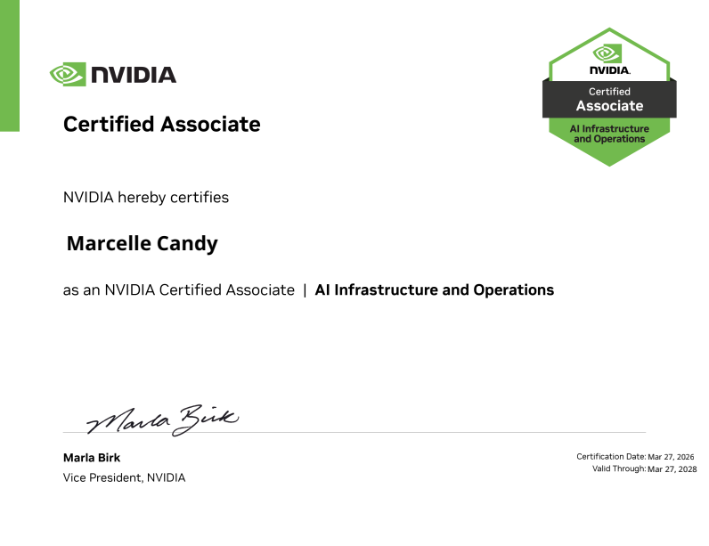 NVIDIA-Certified Associate: AI Infrastructure and Operations